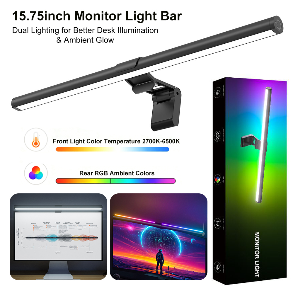 Photography Lighting Game - RGB Color Changing Hanging Screen Lamp