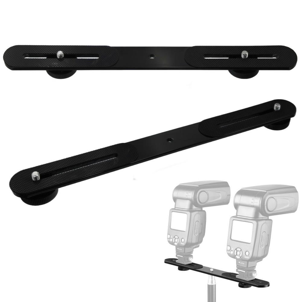 Dual Flash Bracket 1/4'' Screw - Photography Lighting Description recension och pris
