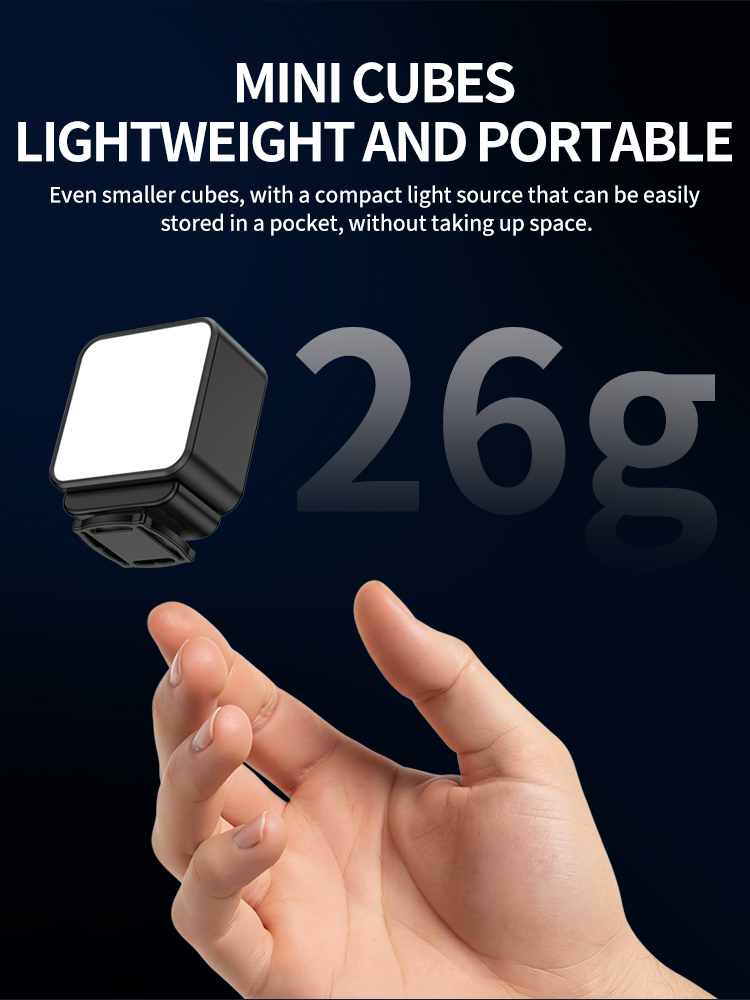 Magnetic Mini LED Video Light, - Photography Lighting Description recension och pris
