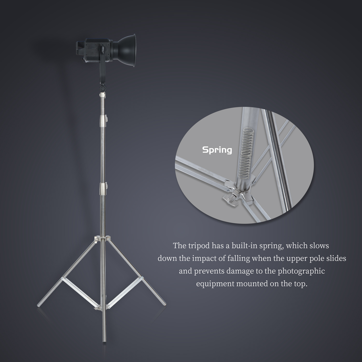 SH 2.8M Stainless Steel Light  - Photography Lighting Meter recension och pris
