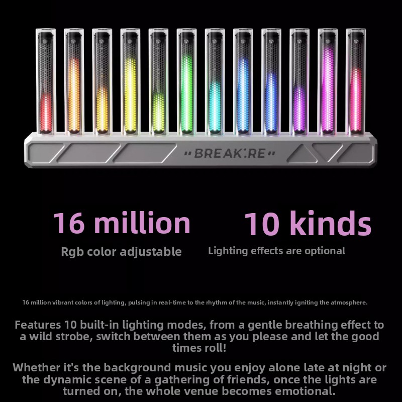 Music Spectrum Lights Nixie Tu - Photography Lighting Game recension och pris