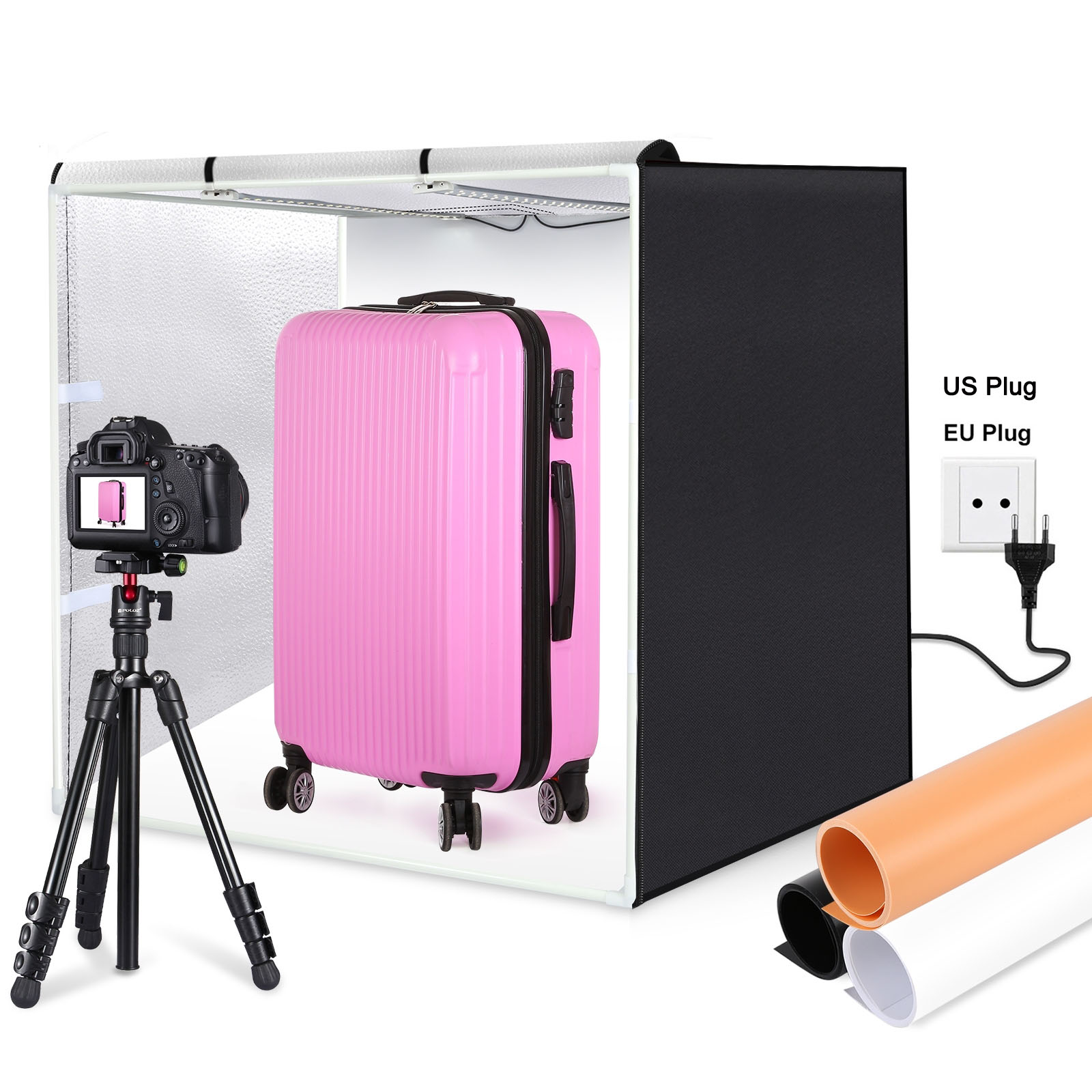 PULUZ 80cm Folding Portable 72 - Photography Lighting Kit Portable recension och pris