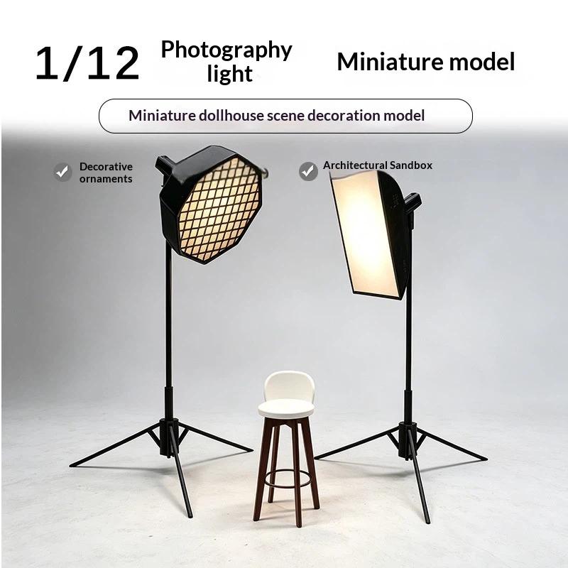 1/12 Scale Miniature Photograp - Photography Lighting Meter recension och pris