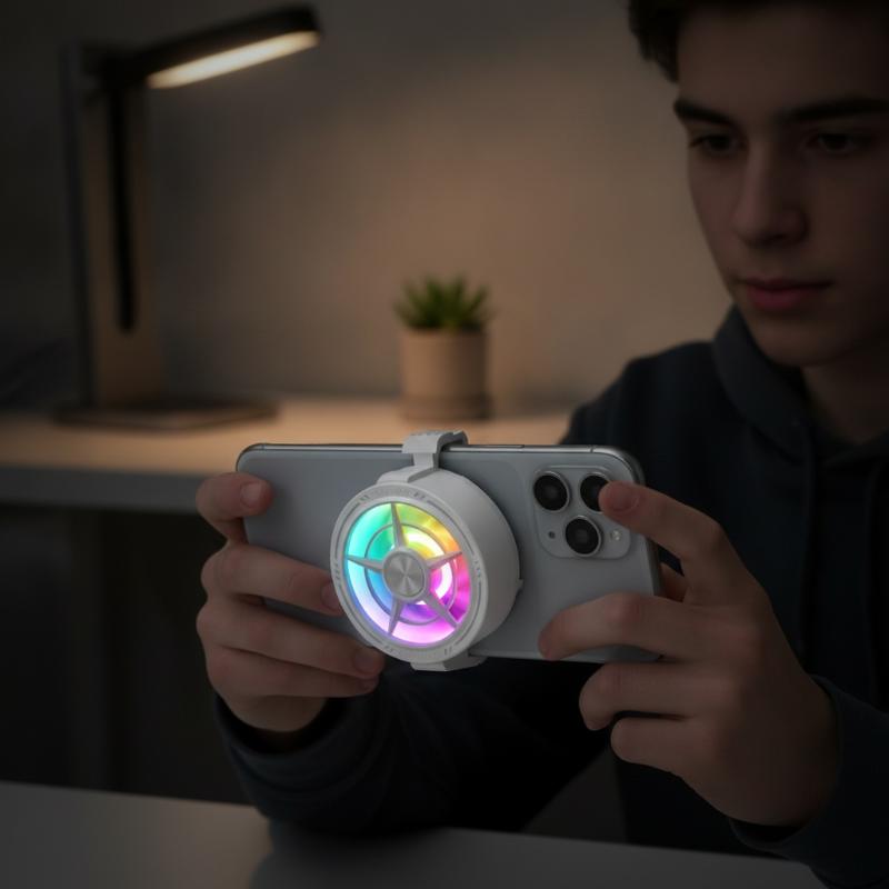 Clip On Phone Cooler Fan Low N - Photography Lighting Game recension och pris