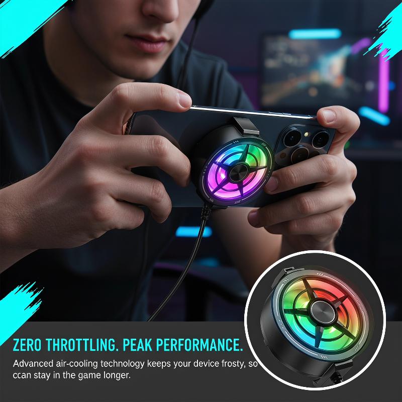 Clip On Phone Cooler Fan Low N - Photography Lighting Game recension och pris