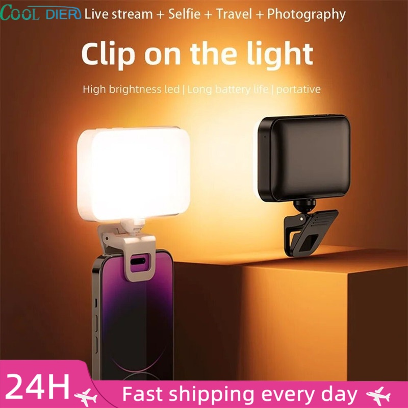 COOL DIER Pocket LED Selfie Li - Photography Mobile Lighting recension och pris