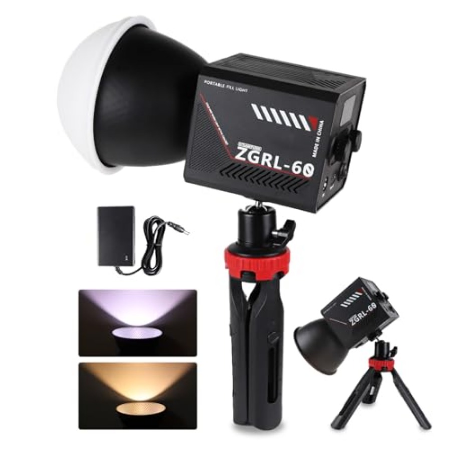 60W COB LED Video Light Handhe - Photography Lighting Handheld recension och pris