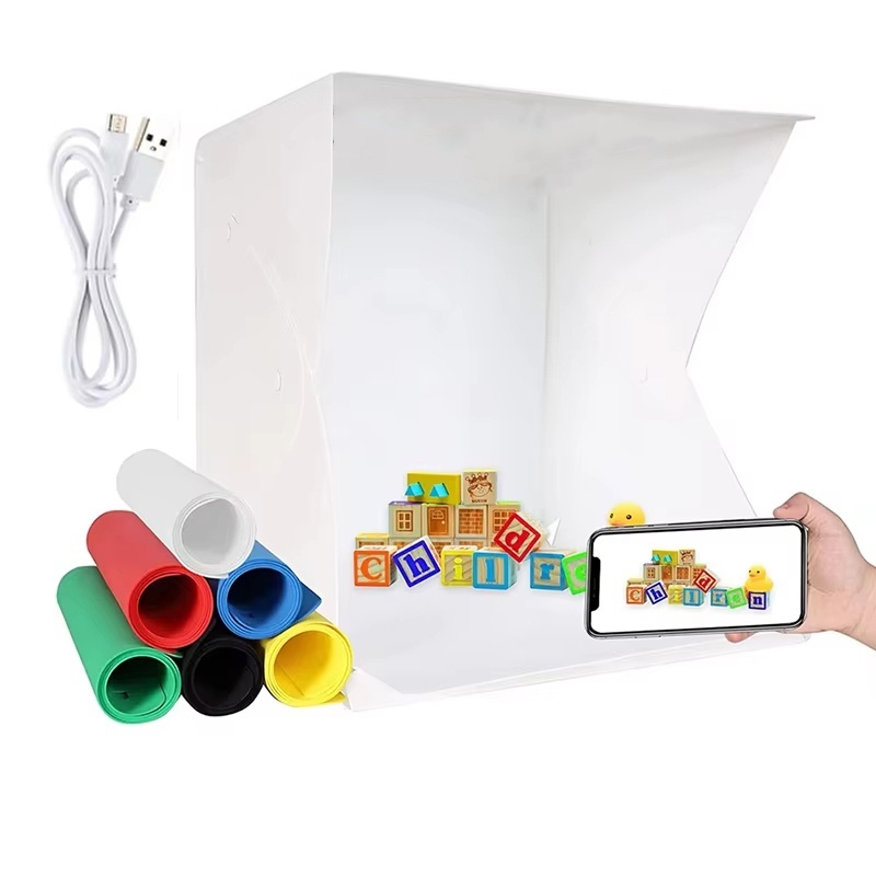 Folding Lightbox Portable Phot - Photography Lighting Kit Portable recension och pris