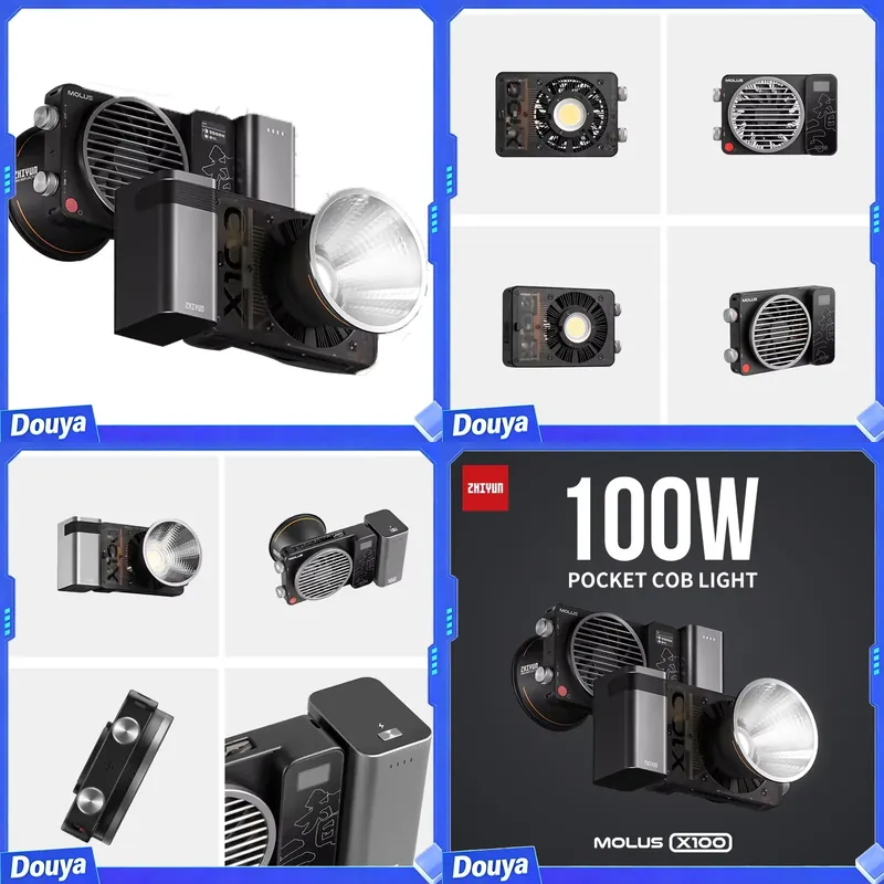 ZHIYUN Molus X100 100W COB LED - Photography Lighting Handheld recension och pris