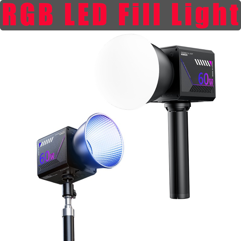 60W RGB Video Light Portable L - Photography Lighting Meter recension och pris