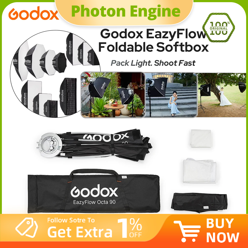 Godox EazyFlow Series Foldable - Photography Lighting Handheld recension och pris